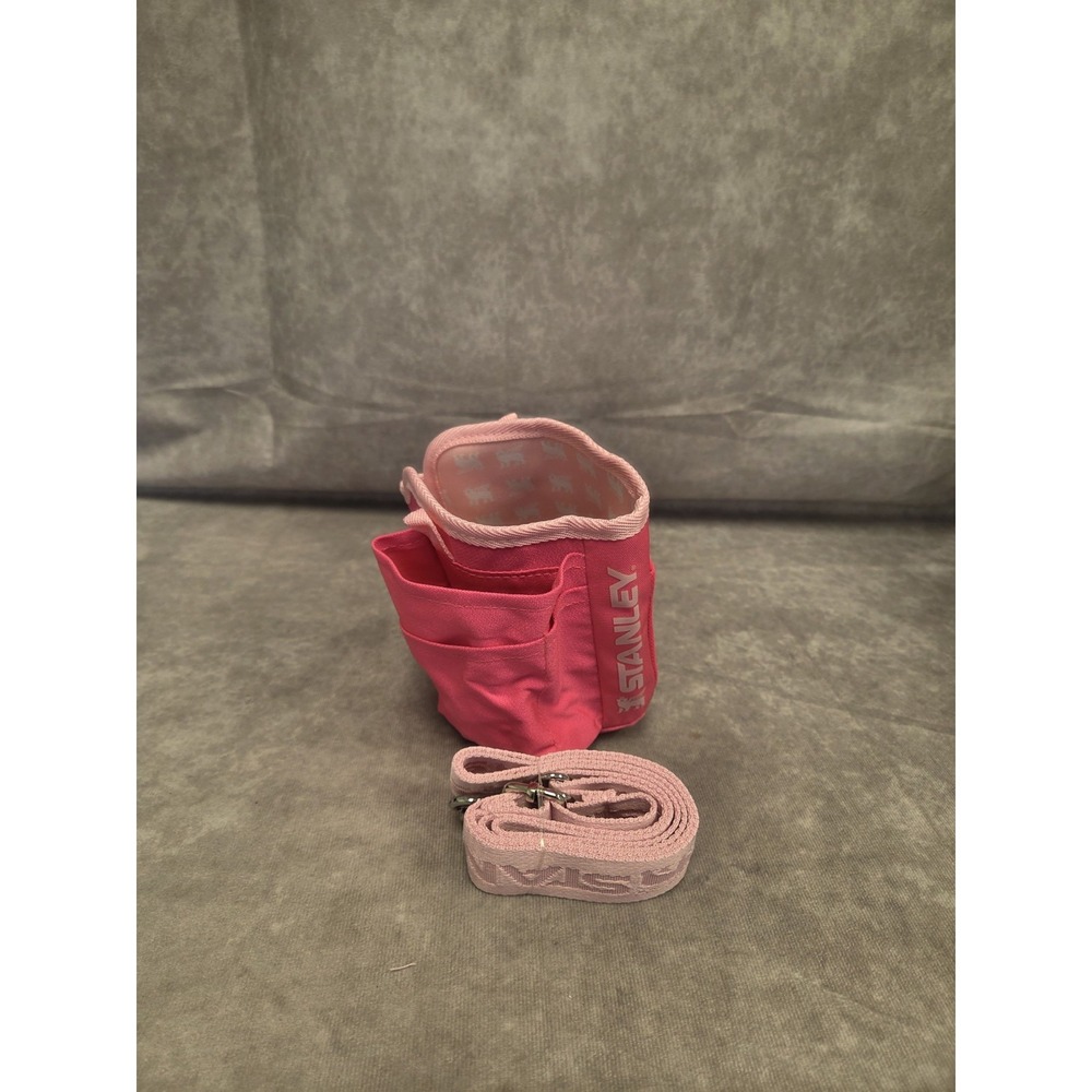 Stanley 40Oz Tumbler Carrier W Strap New Pink - Picture 2 of 3